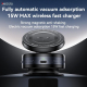 Support Voiture MagSafe Avec Recharge Sans Fil 15 W Aspiration Électrique Et Rotation À 360° - www.yonis-shop.com