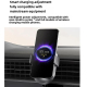 Chargeur Sans Fil Pour Voiture 50 W Avec Support À Serrage Sensible Refroidissement Direct Et Structure Triangulaire - www.yo...