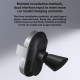 Chargeur Sans Fil Pour Voiture 50 W Avec Support À Serrage Sensible Refroidissement Direct Et Structure Triangulaire - www.yo...