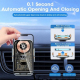 Support De Téléphone Voiture Avec Chargeur Sans Fil Qi 15 W À Détection Infrarouge Et Rotation 360° - www.yonis-shop.com