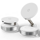 Support Téléphone Voiture Magnétique À Ventouse Pour Tableau De Bord Recharge Sans Fil 15W Pliable Rotation 360° Smartphones ...