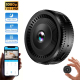 Mini Caméra De Surveillance Portable Fisheye 140° 1080P WiFi Détection De Mouvement Rotation 180°carte TF 256 Go - www.yonis-...