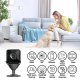 Caméra De Surveillance WiFi Intérieure Extérieure 1080p Grand Angle 180° Détection De Mouvement Vision Nocturne - www.yonis-s...