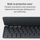 Clavier PROHIB Sans Fil Ultra Fin Avec Housse De Protection Pour Tablettes Et Appareils Mobiles - www.yonis-shop.com