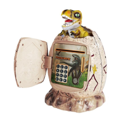 Tirelire Dinosaure Pour Enfants Avec Empreinte Digitale Code Secret Veilleuse Et Rangement Automatique Des Pièces - www.yonis...
