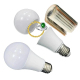 Tirelire Ampoule Décorative En ABS Pour Billets Pièces Et Petits Objets 12 x 6 cm Blanche - www.yonis-shop.com