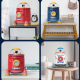 Tirelire Jouet Fusée Pour Enfant De Plus De 3 Ans Avec Code Empreinte Simulée Paiement Automatique Et Guidage Vocal - www.yon...