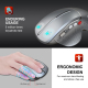Souris Verticale Sans Fil Ergonomique 2,4 GHz 6 Boutons Molette Latérale En Aluminium 4 DPI Jusqu’à 10 m Silver - www.yonis-s...