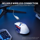 Souris Gaming Tri-Mode Filaire Sans Fil Bluetooth Jusqu’à 10000 DPI RGB 6 Boutons Programmables - www.yonis-shop.com