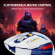 Souris Gaming Tri-Mode Filaire Sans Fil Bluetooth Jusqu’à 10000 DPI RGB 6 Boutons Programmables - www.yonis-shop.com
