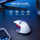 Souris Gaming Tri-Mode Filaire Sans Fil Bluetooth Jusqu’à 10000 DPI RGB 6 Boutons Programmables - www.yonis-shop.com
