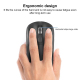 Souris Sans Fil Ergonomique 2.4 GHz Bluetooth 5.0 Rechargeable DPI Réglable 800 1200 1600 Type-C Compacte et Légère - www.yon...