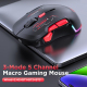 Souris Gaming Tri Mode Filaire 2 4G Bluetooth 10000 DPI 10 Touches Programmables Ambidextre RGB - www.yonis-shop.com