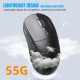 Souris Gaming Sans Fil Rechargeable 3 Modes Filaire 2.4G Bluetooth 5.1 54 G 12000 DPI 7 Boutons Programmables - www.yonis-sho...