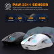 Souris Gaming Sans Fil Rechargeable 3 Modes Filaire 2.4G Bluetooth 5.1 54 G 12000 DPI 7 Boutons Programmables - www.yonis-sho...