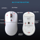 Souris Gaming Sans Fil Rechargeable 3 Modes Filaire 2.4G Bluetooth 5.1 54 G 12000 DPI 7 Boutons Programmables - www.yonis-sho...