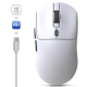 Souris Gaming Sans Fil Rechargeable 3 Modes Filaire 2.4G Bluetooth 5.1 54 G 12000 DPI 7 Boutons Programmables - www.yonis-sho...