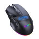 Souris Gaming Sans Fil Tri Mode Pour 3 Appareils 9 Boutons Programmables 2400 DPI RGB Rechargeable USB C - www.yonis-shop.com