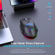 Souris Gaming Sans Fil Tri Mode Pour 3 Appareils 9 Boutons Programmables 2400 DPI RGB Rechargeable USB C - www.yonis-shop.com