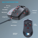Souris Sans Fil Rechargeable Pour Ordinateur Double Connexion 2.4 GHz Bluetooth 5.1 4800 DPI 7 Boutons - www.yonis-shop.com