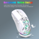Souris Sans Fil Rechargeable Pour Ordinateur Double Connexion 2.4 GHz Bluetooth 5.1 4800 DPI 7 Boutons - www.yonis-shop.com