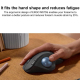 Souris Ergonomique Sans Fil PROHIB Pour Confort Et Précision Au Bureau - www.yonis-shop.com