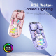 Souris Sans Fil Rechargeable Bluetooth Avec Récepteur USB Silencieuse RGB 1600 DPI 4 Boutons Recharge USB Type C - www.yonis-...