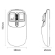 Souris Sans Fil Rechargeable Bluetooth Avec Récepteur USB Silencieuse RGB 1600 DPI 4 Boutons Recharge USB Type C - www.yonis-...