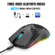 Souris PC Rechargeable À Trois Modes Filaire 2.4 GHz Bluetooth 5.3 RGB 3600 DPI Ergonomique - www.yonis-shop.com