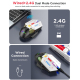 Souris Gaming Filaire Et Sans Fil Double Mode 10000 DPI Macros Programmables RGB Rechargeable USB C - www.yonis-shop.com