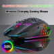 Souris Sans Fil Rechargeable Rétroéclairée 2,4 GHz 7 Boutons Silencieux DPI 800 1200 1600 - www.yonis-shop.com