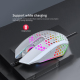 Souris Sans Fil Rechargeable Rétroéclairée 2,4 GHz 7 Boutons Silencieux DPI 800 1200 1600 - www.yonis-shop.com