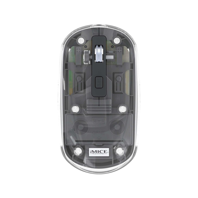 Souris Sans Fil Rechargeable Silencieuse Ergonomique 4 Boutons 1600 DPI Avec Récepteur USB Portée 10 m - www.yonis-shop.com