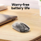 Souris Sans Fil Rechargeable Silencieuse Ergonomique 4 Boutons 1600 DPI Avec Récepteur USB Portée 10 m - www.yonis-shop.com