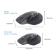 Souris Ergonomique Triple Mode Pour Bureau Avec Molette Latérale 10 Boutons Personnalisables Autonomie 160 Heures - www.yonis...