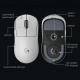 Souris Gaming Sans Fil PROHIB Ultra-Légère Avec Capteur Avancé Et Technologie Réactive - www.yonis-shop.com