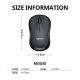 PROHIB Souris Silencieuse Bluetooth Sans Fil Rose 1000dpi Connexion Facile Ordinateur Portable Tablette Suivi Optique Précis ...