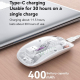 Souris Sans Fil Double Mode Bluetooth 2 4 GHz Transparente Résistante Aux Rayures 30 Heures 3 Niveaux DPI Recharge USB C - ww...