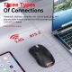 Souris Gaming Sans Fil Tri Mode Rechargeable 24000 DPI Macros Programmables Éclairage RGB 6 Modes - www.yonis-shop.com