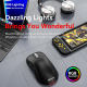 Souris Gaming Sans Fil Tri Mode Rechargeable 24000 DPI Macros Programmables Éclairage RGB 6 Modes - www.yonis-shop.com