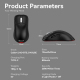 Souris Gaming Sans Fil Tri Mode Rechargeable 24000 DPI Macros Programmables Éclairage RGB 6 Modes - www.yonis-shop.com