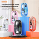 Souris Sans Fil Transparente Double Mode 2 4 GHz Bluetooth Rechargeable USB C Avec Capot Magnétique - www.yonis-shop.com