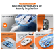 Souris Sans Fil Transparente Double Mode 2 4 GHz Bluetooth Rechargeable USB C Avec Capot Magnétique - www.yonis-shop.com
