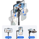 Perche Selfie Avec Trépied Et Télécommande Bluetooth Magnétique Ouverture Automatique Hauteur 1.77 M Réglable Multiangle - ww...