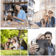 Mini Trépied Selfie Stick Bluetooth 3 En 1 Pour Smartphone Compact Extensible À 41 5 Cm Support Rotatif 360° - www.yonis-shop...