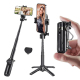 Mini Trépied Selfie Stick Bluetooth 3 En 1 Pour Smartphone Compact Extensible À 41 5 Cm Support Rotatif 360° - www.yonis-shop...