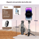 Perche Selfie Trépied MagSafe Pour Smartphone Avec Télécommande Bluetooth Rotation 360° Et Hauteur 72 Cm - www.yonis-shop.com