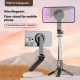 Perche À Selfie Et Trépied Pour Téléphone MagSafe Avec Télécommande Bluetooth Éclairage LED Double Et Rotation 360° - www.yon...