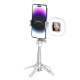 Perche À Selfie Bluetooth Rétractable Pour Smartphone Avec Trépied Et Télécommande Détachable Format Pliable
