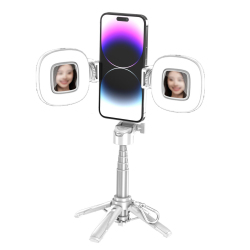 Perche À Selfie Bluetooth Pour Smartphone Avec Trépied Intégré Télécommande Sans Fil Rotation 360° Compacte